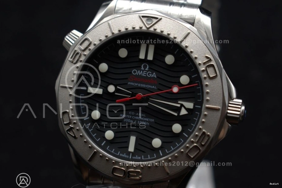SS Edition Nekton Seamaster on Bracelet 1:1 Best Dial Diver 300M VSF A8806 Black 1230